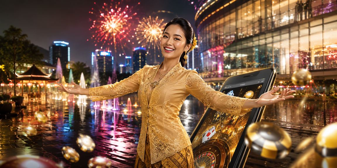 Kasino mudah alih Malaysia bergaya kebaya untuk program VIP emma803